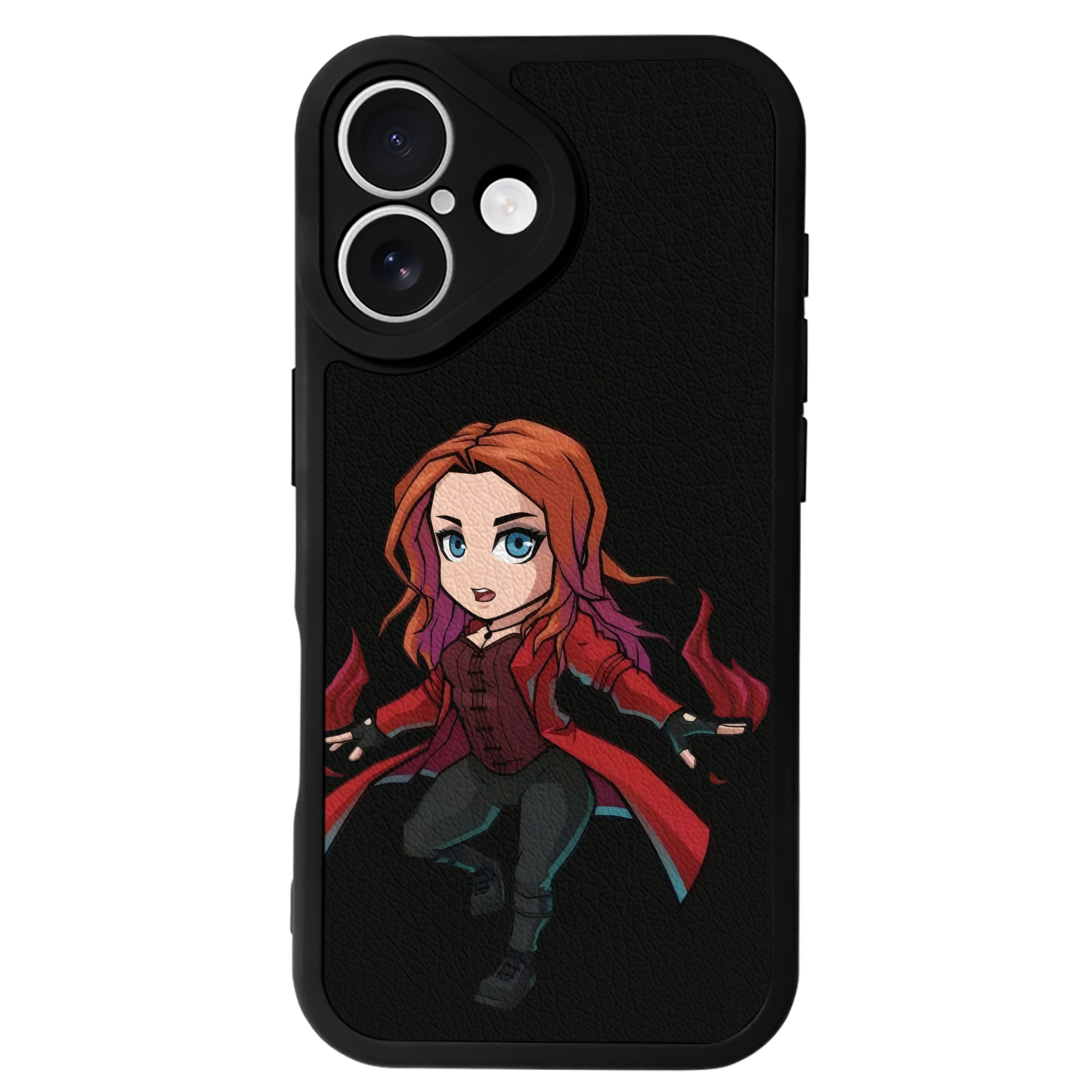 （画像用） アベンジャーズ The Avengers 【iPhone 16シリーズ対応】シリコンスマホケース（レザー調） 材質：シリコン